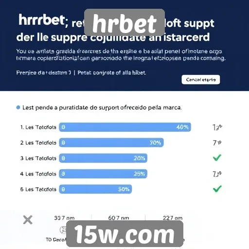 Avaliação de atendimento ao cliente no hrbet
